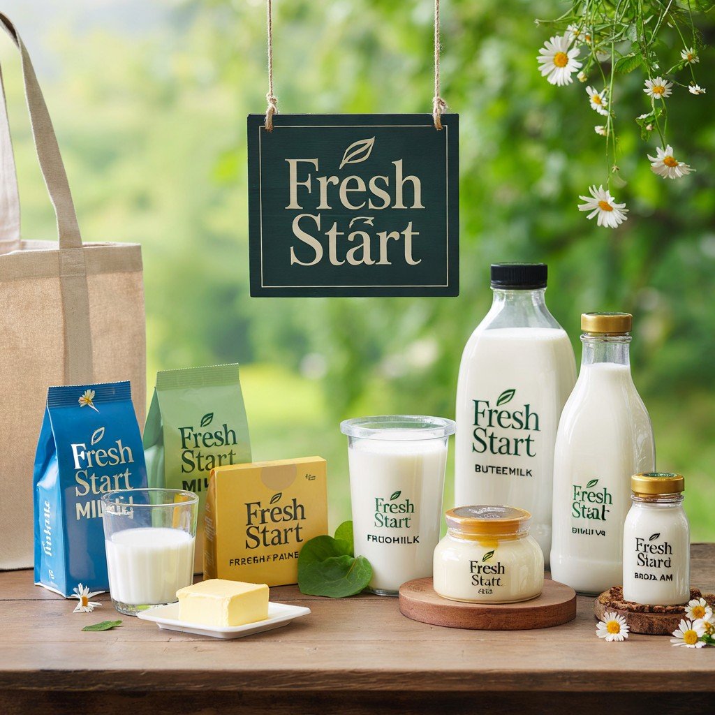 Premium Photorealistic Dairy Product Photography Soft Natur 2